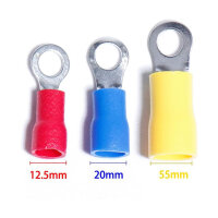 Shengbowi, - , Electrical Wire Connectors, Insulated Crimp Terminals, Butt Ring Fork Spade Bullet, Assortment Kit