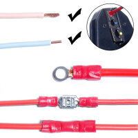 Shengbowi, - , Electrical Wire Connectors, Insulated Crimp Terminals, Butt Ring Fork Spade Bullet, Assortment Kit