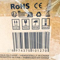 HONEYWELL F01BK Sunturalux LED floor lamp dimmable with remote control, 5 colors & brightness levels, ideal for home & office