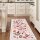 WTHYGB Carpet Runner 120x180cm Modern Flowers Non-Slip Washable for Hallway Kitchen Corridor Bedroom Living Room