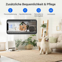 Ezviz RS2 Robot Vacuum Cleaner, 2-in-1, 4000pa Suction, Laser Navigation, 3K Camera, App/Alexa Control, with Scratches