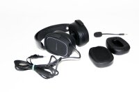 Mars Gaming Mhax Schwarz, RGB Gaming headphones+removable...