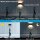 Kingwen 20W LED Wandleuchte IP65, Schwarz, Rechteckig, 4 Stück, 3000K, Bewegungsmelder, verstellbarer Abstrahlwinkel
