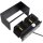 Kingwen 20W LED Wandleuchte IP65, Schwarz, Rechteckig, 4 Stück, 3000K, Bewegungsmelder, verstellbarer Abstrahlwinkel