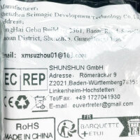 Mini Thermometer Hygrometer 6 Pieces Digital LCD Black Indoor Room Temperature Humidity