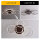 minifair Dimmable LED Ceiling Light 116cm 108W 6400lm Remote Control 6-Ring Chandelier for Living Room Bedroom Dining Room 3000-6000K Brown