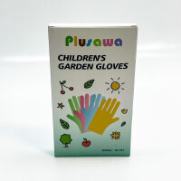 Plusawa Kinderschnittfeste Handschuhe, D-Klasse, Schnittschutz, hohe Flexibilität, atmungsaktiv, ideal für Basteln, Gartenarbeit, 2er-Pack, Grau, M (7-9 Jahre)