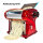Electric pasta machine 135 W, powerful for home & business, 2.5 mm pasta blade, 5 kg/h, red, cover missing