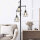 Rayofly Dimmable Diamond Floor Lamp, 162cm, Industrial Black, 3 Cage Lampshades, Dimmer, Metal Vintage for Living Room, Bedroom, Dining Room.
