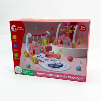 CUTE STONE Spielbogen, Aktivitätscenter, Spieldecke mit Klavier, Bauchlage-Matte, für Neugeborene, fördert Motorik.