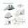 Geertop Ultralight Tent 1P Dome Tent Waterproof Double Layer Portable 3 Seasons Easy Setup