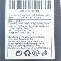 Yositochuan Herren Slim Card Holder Wallet, 2-in-1, RFID Schutz, bis zu 8 Karten, Kohlefaser, ideales Geschenk für Jungen