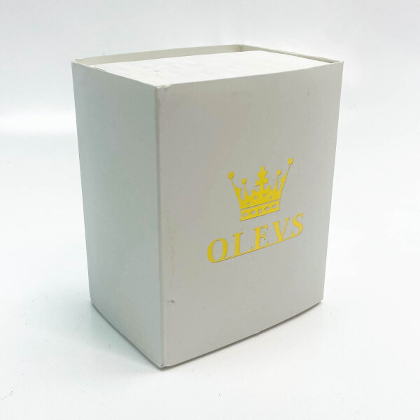 OLEVS Herrenarmbanduhr Chronograph, Klassische Manga-Stil, Datum, 3ATM wasserdicht, Japanisches Quarzwerk