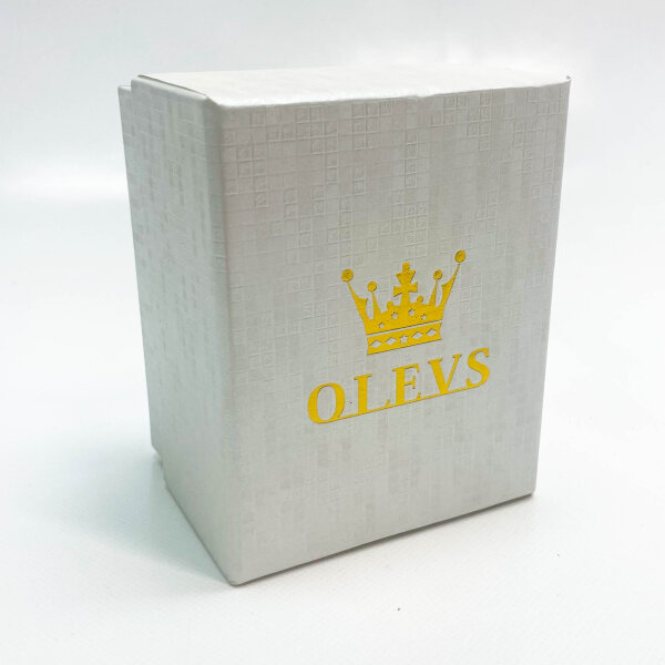 OLEVS Mens Chronograph Quartz Watch with Classic Comic Style, Date, 3ATM Water Resistant