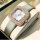 OLEVS womens watch, model no. not available, quartz, square dial, rose gold, waterproof, luminous, elegant.