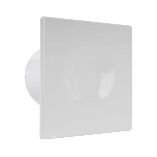 Wind Systems Electric Bathroom Window 125 mm - 2 Stages - Timer - Wall & Ceiling Mounted - Quiet - Energy Efficient