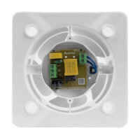 Wind Systems Electric Bathroom Window 125 mm - 2 Stages - Timer - Wall & Ceiling Mounted - Quiet - Energy Efficient