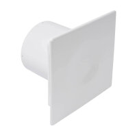 Wind Systems Electric Bathroom Window 125 mm - 2 Stages - Timer - Wall & Ceiling Mounted - Quiet - Energy Efficient