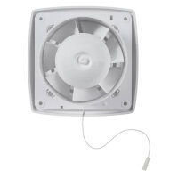 Wind Systems Electric Window 125 mm white ceiling mounting with shot switch silencer energy efficient for home kitchen garage