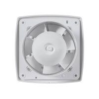 Wind Systems Bathroom Electric Window 100 mm White with Sensor Timer Ceiling Assembly Silencer Energy Efficient for Home Kitchen Garage