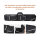 JTVTW Billardqueues Tasche 4 Kolben 8 Schäfte Schwarz Weich gepolstert, robust, ideal für Transport
