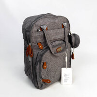 BabbleRoo Diaper Backpack, Multifunctional, Large...