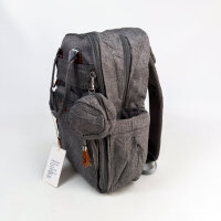 BabbleRoo Wickelrucksack, Multifunktional, Große Kapazität, inkl. Wickelauflage & Schnullerhalter