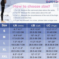 Beister Pregnant Women, M, Compression Tights, 20-30 mmHg, Footless, Elastic Button Band, Abdominal Protection, Class 2
