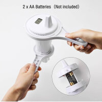 Raddy Pt-2, Wireless Thermometer, Pool, IPX7, leicht ablesbar, Wecker, hochgenauer Sensor für Pool, Whirlpool, Badewanne