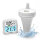 Raddy Pt-2, Wireless Thermometer, Pool, IPX7, leicht ablesbar, Wecker, hochgenauer Sensor für Pool, Whirlpool, Badewanne