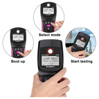 Professional stud detector, wall scanner, for iron and non-fleshy metals, 120 mm, detects aluminum, copper, PVC, wood