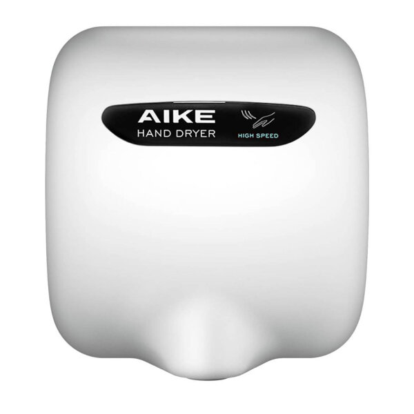 AIKE AK2800B ECO electric hand dryer, stainless steel, automatic sensor, HEPA filter, 10-15 sec. drying, environmentally friendly, efficient