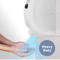 AIKE AK2800B ECO electric hand dryer, stainless steel, automatic sensor, HEPA filter, 10-15 sec. drying, environmentally friendly, efficient