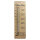 Wooden kitchen thermometer 380 mm, wall thermometer, precise indoor measurement, kitchen rules