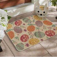 Eukalyptus Artoidenmodus, 40 x 60 cm, Teppich, Blumen,...