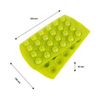 Liflicon Silikonform, 24 Kuchen-Pops, hitzebeständig...
