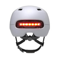 LIVALL Smart Cityhelm M, Fahrradhelm, mit Auto-Sensor-LED Rücklicht, Blinker, einstellbare Größe für Pendler.