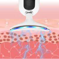 Facial anti-wreck device, facial massager, skin care device, tightens and smoothes the skin.