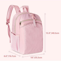 PROKVA Pickleball Bag, Paddle Backpack, for 4 paddles, large design, pink, for women and men