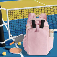 PROKVA Pickleball Bag, Paddle Backpack, for 4 paddles, large design, pink, for women and men