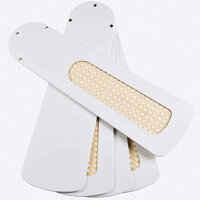 Westinghouse Lighting Deckenventilator 7826940, weiß, Wendeflügel weiß/Rattan, energieeffizient, leise.