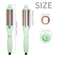 K&K Thermal Brush, 32 mm, Heated Round Brush, Professional Curler, Ceramic Tourmaline, Ionic, Hot Styling, Volume Brush, Dual Tension