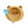 Biozoyg Panda Bear Set, bamboo bowl, bowls with suction cup, spoon, ideal for children, cereal bowl, sustainable.
