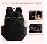 PROKVA PICKLEBALL BAG, Rucksack, für 4 Paddel,...
