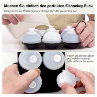 Eiswürfelform Kugel Silikon, 5cm, Faltbar, Auslaufsicher, BPA Frei, Runde Eiskugelform