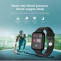 MicLee 1.3 inch Smartwatch Fitness Tracker IP67 waterproof Pedometer for Android iOS