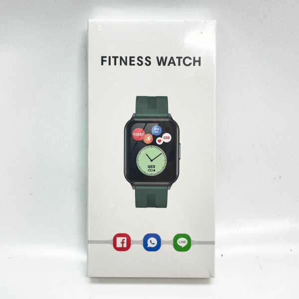 MicLee Smartwatch 1.69 inch Fitness Tracker Waterproof Heart Rate Monitor Pedometer for iOS Android two bracelets