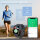 MicLee Smartwatch 1.69 Zoll Fitness Tracker Wasserdicht Pulsmesser Schrittzähler für iOS Android zwei Armbänder