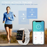 MicLee Smartwatch, Modellnr nicht verfügbar, Fitness...