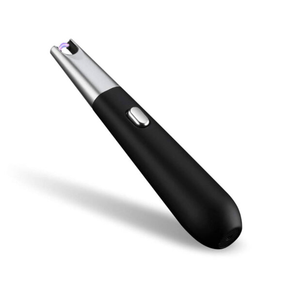 Sanshine Long REGNEGESTROKE USB Feuerzeug 360° Rotation flexibel tragbar ideal für Pfeife Kerze Herd Barbecue